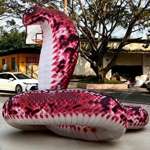 ของเล่นงูเป่าลมยักษ์ Zhenmei สำหรับโฆษณา - ดีไซน์สมจริงสำหรับตกแต่งวันฮาโลวีนและงานปาร์ตี้ - Product Image 4