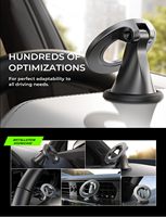LISEN 2026 Nuevo Soporte Magnético para Teléfono de Coche, Fácil de Usar con un Toque, 360° °   Soporte Giratorio para Tablero de Instrumentos para iPhone y Android