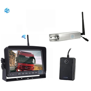 Kit de <span class=keywords><strong>monitor</strong></span> de cámara de montacargas CCTV inalámbrico a prueba de agua de 7 pulgadas con vista trasera 1 año de garantía - Product Image 4