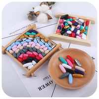Fermoirs de sécurité en plastique pour collier de dentition pour bébé en silicone DIY, bijoux, bracelet, accessoires, fermoirs détachables