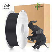Filamen Printer 3D PLA Basic PETG ABS 1.75mm/kg, Kilau Sutra Mengkilap, Daya Rekat Lapisan yang Ditingkatkan, Kompatibel AMS FDM, Pasokan Massal