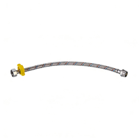 Raccord flexible mâle-femelle SS201 pour lavabo, robinet de toilette, plomberie, tuyau d'alimentation en eau tressé en acier inoxydable