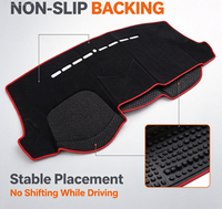 Alfombrilla Protectora para el Tablero de Instrumentos, Antideslizante, Antideslumbrante, de Poliéster, para Hyundai Tucson JM 2006-2014 (LHD), Venta al Por Mayor de Fábrica