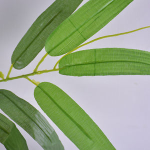 QSLHFH-698 шелк филиал искусственные листья бамбука для продажи - Product Image 6