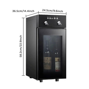 <span class=keywords><strong>Dispensador</strong></span> <span class=keywords><strong>de</strong></span> <span class=keywords><strong>Vino</strong></span> VANACE con Pantalla Táctil LED Empotrada, <span class=keywords><strong>Dispensador</strong></span> <span class=keywords><strong>de</strong></span> <span class=keywords><strong>Vino</strong></span> Inteligente Rojo para 2 Botellas - Product Image 4