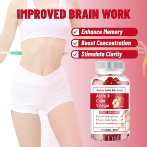 Biocchn giấm táo keto chất béo Burner giảm béo hỗ trợ khỏe mạnh thuần chay giấm táo Gummies - Product Image 2