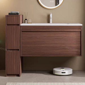 Nuevo diseño Venta caliente con material de madera contrachapada Vanity Gabinetes de baño de estilo moderno para la venta Iluminación de tocador de baño - Product Image 4
