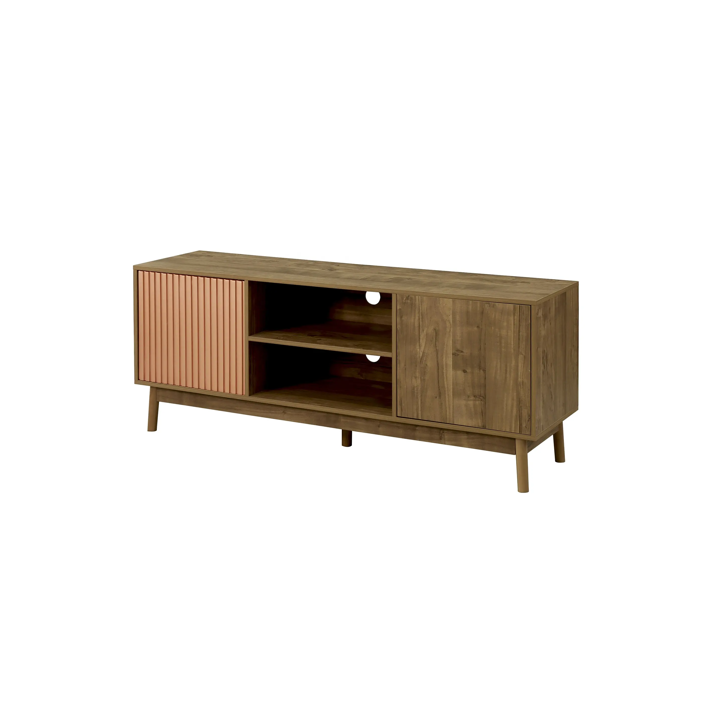 Günstige leichte Mangobohne Holz-Farbe Wohnzimmermöbel Luxus Holz moderne Fernsehtische
