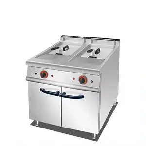 Hot sales High Efficiency Electric Stainless Steel Deep Fryer Commercial Chicken Potato Chips Fryers For Fast Food Restaurant