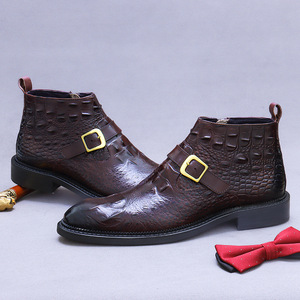 Nouvelles chaussures en cuir pour hommes, style britannique, élégantes et durables, idéales pour les déplacements professionnels et décontractés. - Product Image 5
