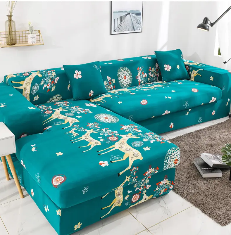 Frohe Weihnachten Sofa bezug Universal Stretch Sofa bezug Einsitzige Sofa bezug