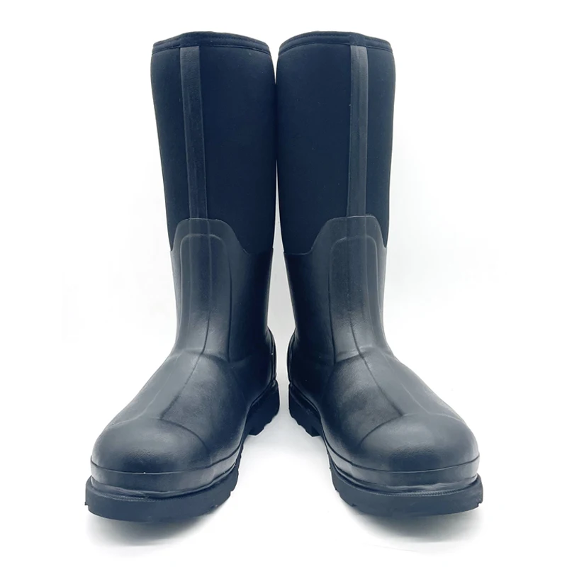 Сапоги для фермерской фермы, неопреновые водонепроницаемые изолированные зимние резиновые сапоги 400 г для фермеров