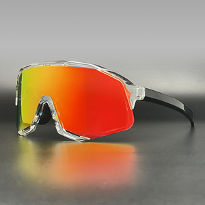 Dilupu logotipo personalizado <span class=keywords><strong>bicicleta</strong></span> polarizada gafas de montar patinaje sobre ruedas a prueba de viento correr deportes al aire libre gafas de sol - Product Image 2