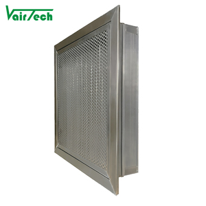 <span class=keywords><strong>Grille</strong></span> <span class=keywords><strong>de</strong></span> retour d'air à charnières en acier inoxydable 304 perforé <span class=keywords><strong>de</strong></span> type décoratif pour CVC - Product Image 1