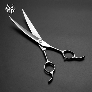 Tijeras profesionales de acero japonés de 7,0 pulgadas <span class=keywords><strong>para</strong></span> el cuidado de mascotas, tijeras curvas <span class=keywords><strong>para</strong></span> <span class=keywords><strong>perros</strong></span> y gatos - Product Image 2