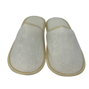 Chaussons de spa jetables personnalisés avec logo, <span class=keywords><strong>éco</strong></span>logiques, biodégradables, doux, antidérapants, à bout fermé, pour invités - Product Image 5