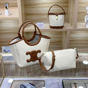 Bolso Tote de Mujer, Diseño Popular 2025, en Oferta, de Cuero PU, Bolsos de Diseñador de Lujo, Marca Famosa, Color Caqui - Product Image 5