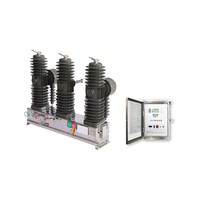 Interruptor de Circuito al Vacío de Reconexión Automática Trifásico para Exteriores Yingchuang ZW32-12/630-20, 12kv de Alto Voltaje, 50/60Hz, 20kA de Potencia de Corte