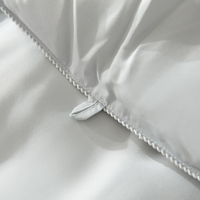 Parure de lit réversible en bambou et lyocell, garnissage soie, patchwork brodé, écologique, pour hôtel et maison – Nouveauté très prisée