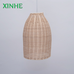 XH vente chaude <span class=keywords><strong>osier</strong></span> tissé à la main dôme plafonnier abat-jour lampe suspendue pour la maison et la boutique décor rotin <span class=keywords><strong>lanterne</strong></span> - Product Image 2