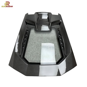 ชุดแต่งฝากระโปรงท้ายคาร์บอนไฟเบอร์แห้ง Performante สีดำใหม่ สำหรับรถยนต์ Lamborghini Huracan LP580 LP610 ปี 2017-2019 อะไหล่รถยนต์ - Product Image 1