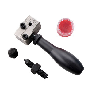 Flaring Tool Set 4.75mm Carbon Steel For Brake Oil Air Conditioning Pipes Auto Repair - Product Image 2