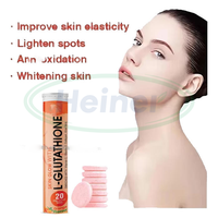 Complément OEM L-glutathion réduit, collagène, alpha arbutine, blanchiment de la peau, vitamine, comprimés effervescents de L-glutathion pour adultes