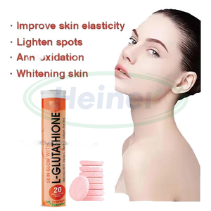 Ausreson L-glutatión Suplementos de colágeno reducidos Blanqueamiento DE LA PIEL L-glutatión Tabletas efervescentes - Product Image 3