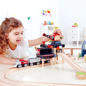 Ensemble de <span class=keywords><strong>train</strong></span> en bois pour enfants, jouets pour bébés, <span class=keywords><strong>train</strong></span>, <span class=keywords><strong>train</strong></span>, <span class=keywords><strong>train</strong></span>, jouet en bois pour enfants, charge de levage - Product Image 2