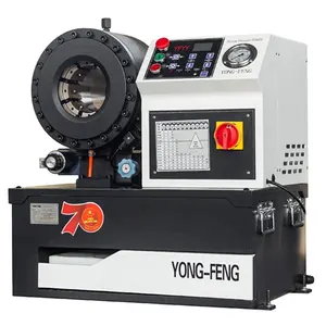 Yong-feng yüksek basınç hortumu sıkma makinesi dc hızlı değişim ölür aracı hortum sıkma makinesi Y120