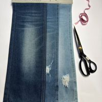 Tissu denim économique 10S super doux, surface lisse, non extensible, vente en gros