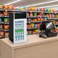 Réfrigérateur commercial de vitrine pour boissons froides, jus et eau, mini-bar, réfrigérateur à lait, réfrigérateur à bière, vente en gros par le fabricant