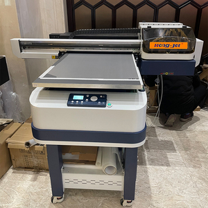 Hongjet 6090 Phẳng Cao Su Máy In PVC Hội Đồng Quản Trị Bọt Kim Loại Gỗ In Ấn Lớn Định Dạng Cao Su Máy In - Product Image 2