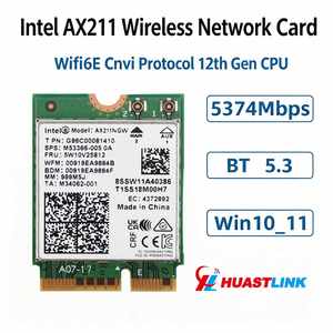 Tarjeta WiFi 6E AX211NGW Original, 802.11ax Tri-Banda <span class=keywords><strong>MU</strong></span>-MIMO, Receptor de Red Interna para <span class=keywords><strong>PC</strong></span> con Windows 10/11 de 64 bits - Product Image 3