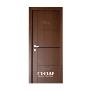 Proveedor Chino de Puertas Interiores de Madera Maciza, Diseño Moderno, Puertas de Madera de Alta Calidad para la Venta, Puerta de Hotel - Product Image 5