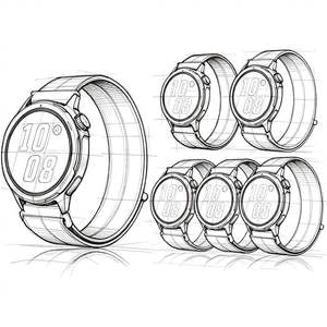 Bracelet Sport en Nylon Tressé Souple de 22 mm pour Xiaomi <span class=keywords><strong>Watch</strong></span> S5, S4, Redmi <span class=keywords><strong>Watch</strong></span> 5 Active, 5 Lite - Product Image 3