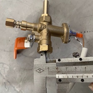 Válvula de Protección Contra Llamas de Latón de 1/2 Pulgada, Interruptor de Seguridad de Alta Temperatura para Estufa Comercial - Product Image 4