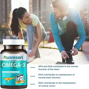 Ausreson bây giờ <span class=keywords><strong>Omega</strong></span>-3 cá dầu Softgel viên nang 1350 mg vitamin con người Halal bổ sung <span class=keywords><strong>Omega</strong></span> 3 viên nang - Product Image 5