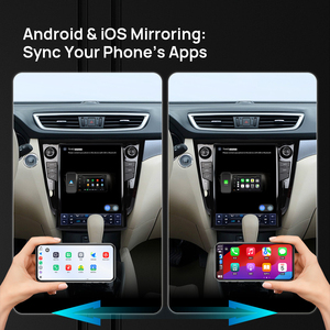 Radio para Auto Android de 12.1 Pulgadas para <span class=keywords><strong>Nissan</strong></span> X-Trail <span class=keywords><strong>Qashqai</strong></span> 2012-2018, Pantalla Estilo Tesla, Reproductor Multimedia, Navegación GPS - Product Image 2