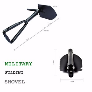 Pala Plegable Multifuncional para Camping con Pico para Kits de Supervivencia de Emergencia - Product Image 5