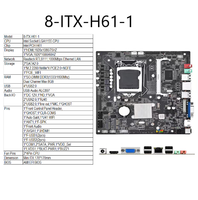 H81 Mini Mainboard Intel 12 13th CoreTM I5 1235U 12450H I7 1270P Dual Channel Ddr4 M12U Low Consumption X86 ITX CPU Motherboard