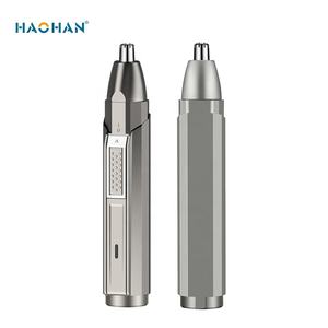 Haohan USB hombres nariz recortador lujo 3 en 1 vello Nasal oreja depilación máquina de <span class=keywords><strong>corte</strong></span> plata galvanoplastia viaje hogar limpio - Product Image 5
