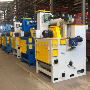 Q326 tự động vành đai cao su không có không khí tumblast loại bắn nổ máy - Product Image 2