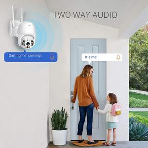 Cámara de seguridad inalámbrica para exteriores, dispositivo de seguridad con WiFi, 1080P, Pan Tilt, Audio de 2 vías, CC151 - Product Image 3