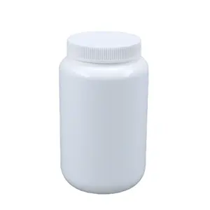 220cc Kunststoff matt weiß Soft Touch HDPE Flaschen kapsel Verpackung Pille Kapsel glas mit Schraub deckel