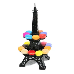Acryl Makaron Display Rack & Houder Creatieve Desert Eiffeltoren Stand Voor Party & Verjaardag