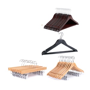 Cintres <span class=keywords><strong>en</strong></span> <span class=keywords><strong>bois</strong></span> modernes, naturels et durables à <span class=keywords><strong>prix</strong></span> d'usine, cintres rotatifs multifonctionnels antidérapants pour salle de bain et armoire - Product Image 3