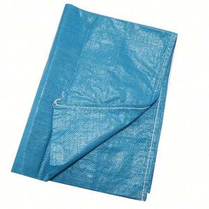 Sac tissé en PP personnalisé de 50 kg, 55*95 cm, en vente pour la farine, les engrais, les aliments pour animaux - Product Image 1