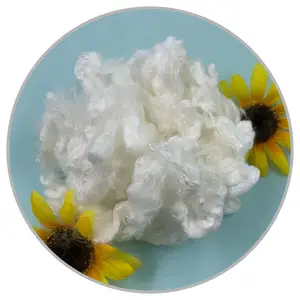 High Whiteness Color Viscose Staple Fiber Widely Used in Spunlace