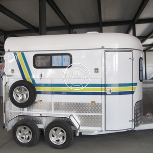 Remorques de luxe neuves pour chevaux Transport de remorque pour 2 chevaux avec chargement en angle - Product Image 6